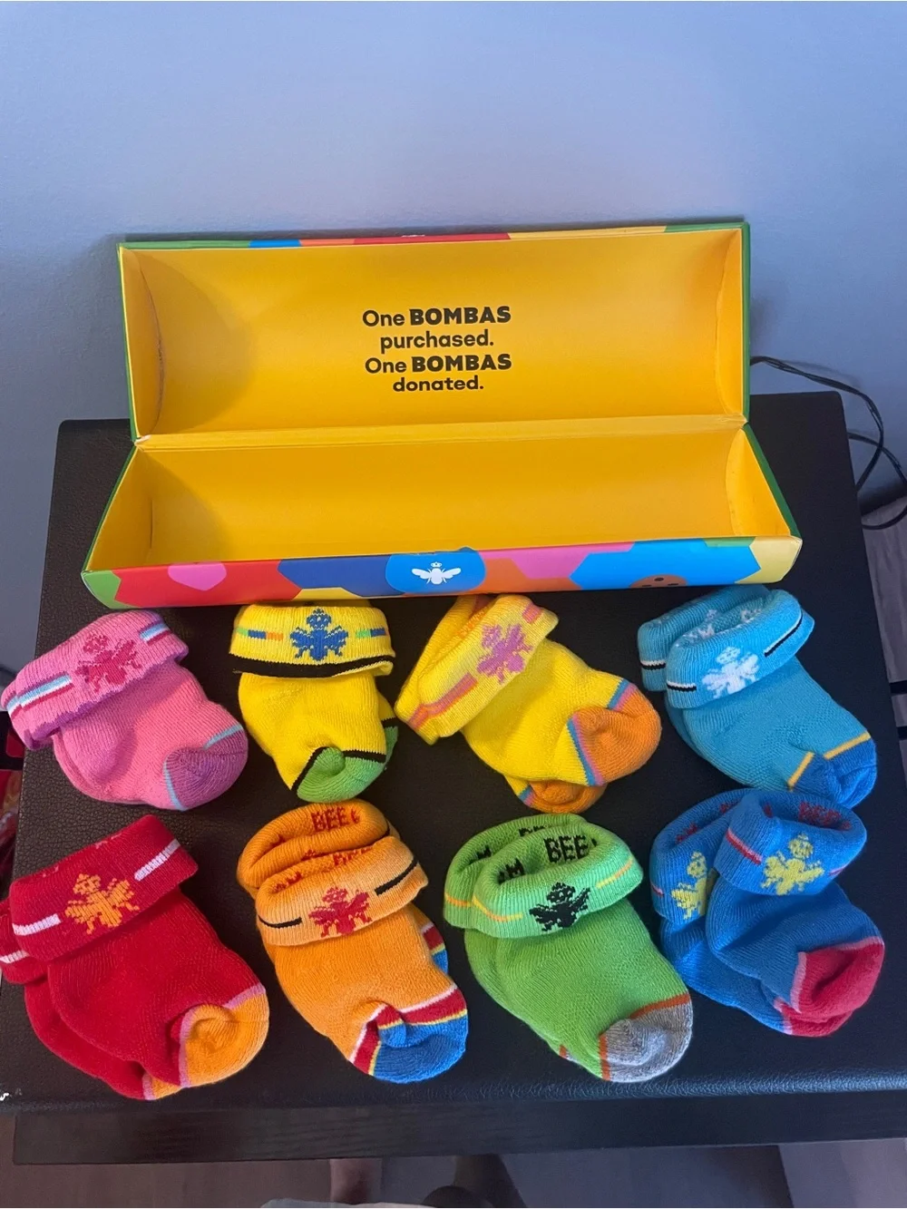 Sesame Street bombas gift box baby socks